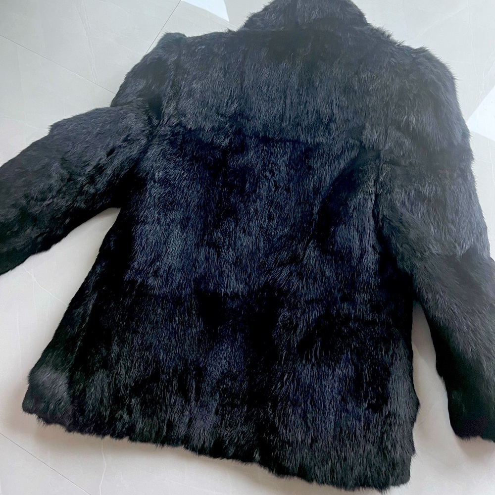 Vintage genuine Lapin CarCoat